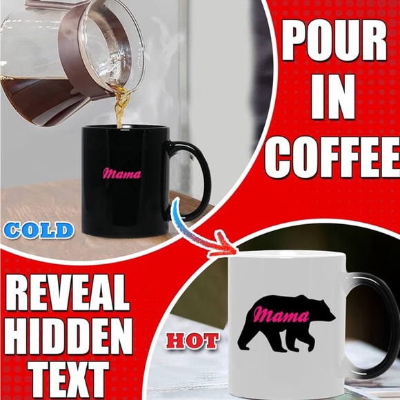 Color Changing Mug "Mama Bear" - NWT - Picture 2 of 4